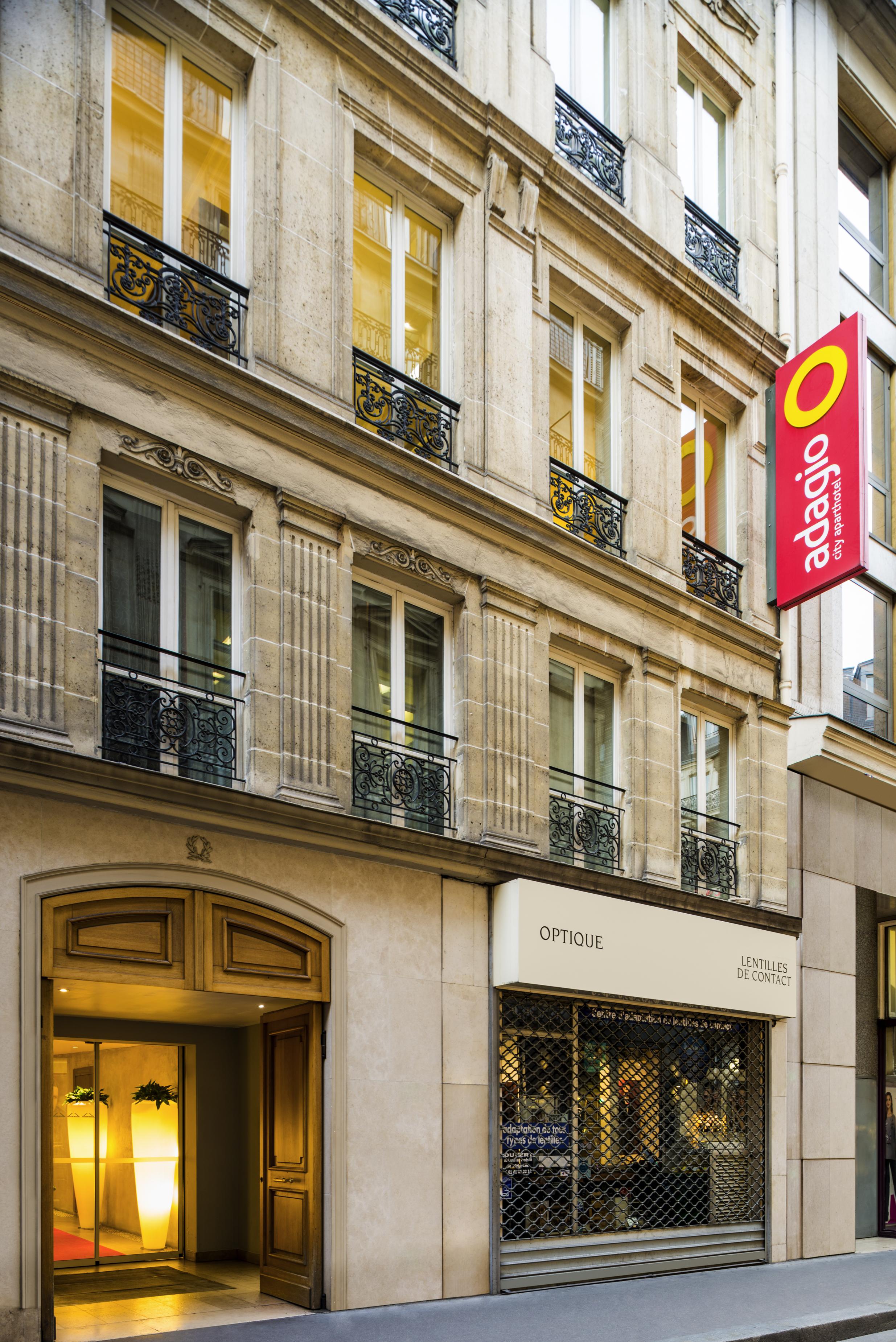 Aparthotel Adagio Paris Opera Екстериор снимка